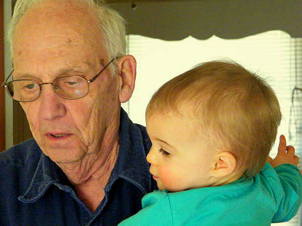 Anabel and Grandpa